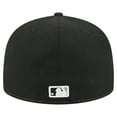 thumbnail image 4 of Men's New Era White/Black Chicago White Sox Repeat 59FIFTY Fitted Hat, 4 of 5
