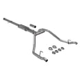 thumbnail image 1 of Flowmaster Exhaust System Kit 717890 FlowFX Cat-Back System; 409S Stainless Steel; With Muffler; 3-1/2 Inch Pipe Diameter To 2-1/2 Inch Pipe Diameter; Single Exhaust With Dual Exit; Rear Exit, 1 of 10
