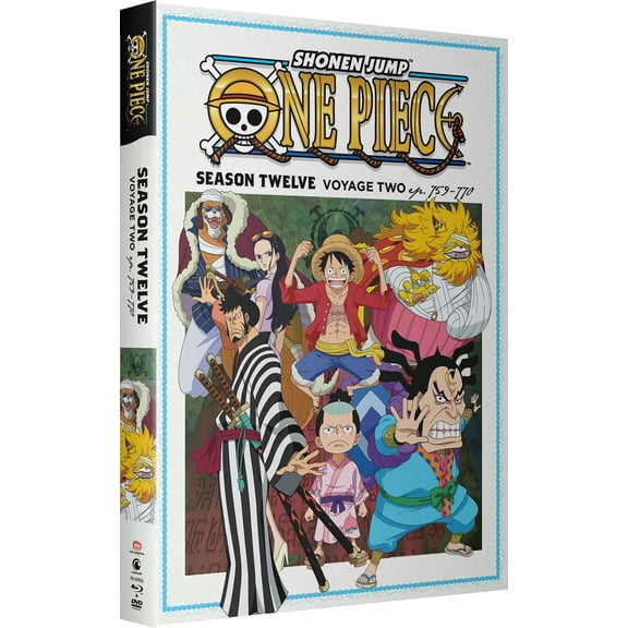 New One Piece: Season Twelve, Voyage Two (Blu-ray   DVD)