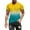 Yellow, variant on UVEASISHA Mens Tie Dye Graphic T Shirts 2025 Fashion Muscle Workout Tee Tops Short Sleeve Crewneck Slim Fit Tees Novelty Printed Athletic Tshirts Clearance Sales Today