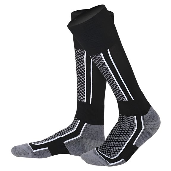 TELOLY Waterproof Long Warm Breathable Ski Socks Thicken Winter Sports Men Women Cotton Mens Ski Socks