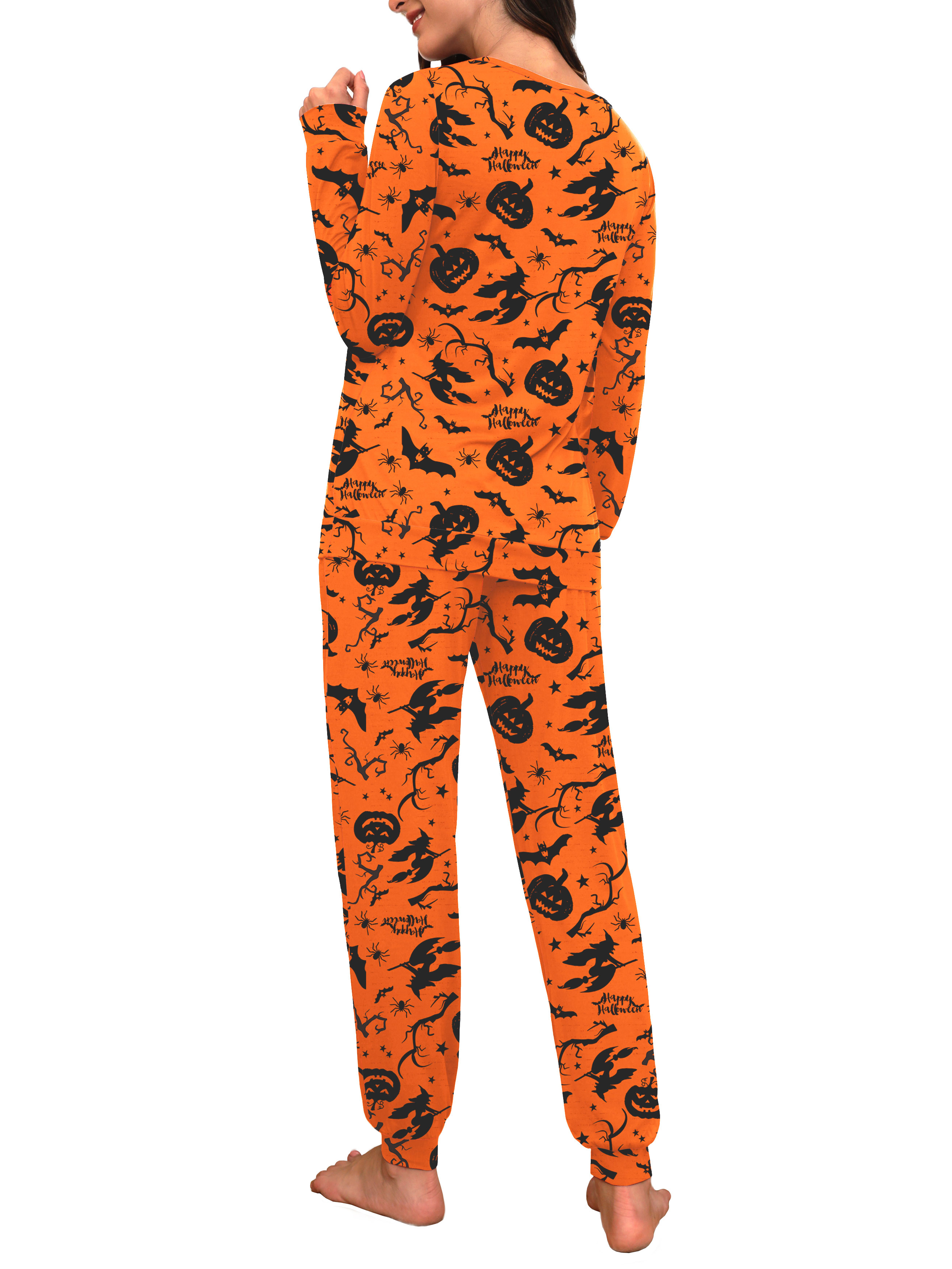MINTREUS Women's Long Sleeve Pajama Set photo 3