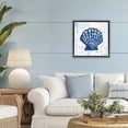 thumbnail image 3 of Stupell Industries Rustic Lodge Coastal Timberland Scallop Black Floating Frame Canvas Art, 18 x 18, by Paul Brent, 3 of 8