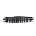 thumbnail image 2 of Bullet Rivet Belts Personalized Black Punk Faux Leather Studded Belt For Jeans Hip Hop YYHJM YYHJM, 2 of 2