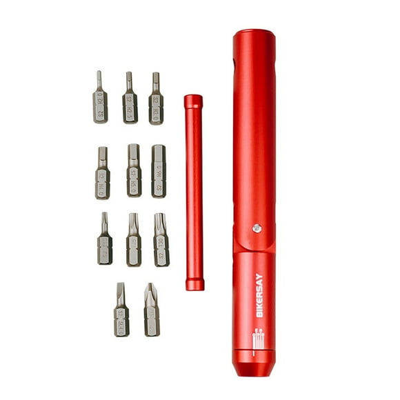 Juego de destornilladores Llave dinamométrica para bicicleta, llave dinamométrica portátil para cicl BIKERSAY Juego de destornilladores
