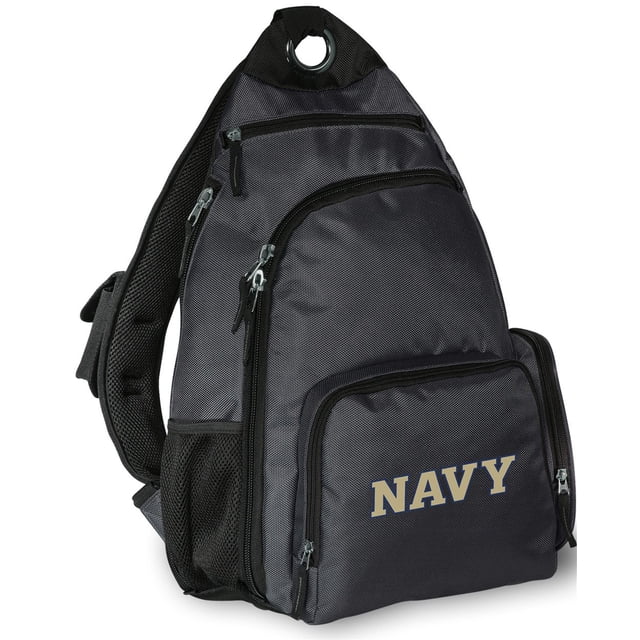 Naval Academy Backpack Cross Body USNA Navy Sling Bag