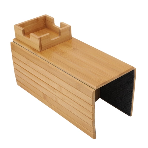 Mesa Plegable De La Bandeja Del Brazo Del Sofá, Resbalón Anti Funcional Multi De La Bandeja Del Apoyabrazos Del Sofá Para El Teléfono De La Bebida