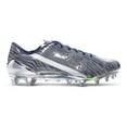 thumbnail image 1 of Under Armour Men's UA Spotlight Football Cleats 1280533 241 (Metallic Silver/ Midnight Navy, 9 D(M) US), 1 of 4