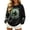 Light Gray-#002, variant on Halloween Sweatshirt Women's Salem Broom Company Printed Sweatshirt 2026 Loose Fit Witch Tee Halloween Sweatshirt