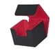 thumbnail image 3 of Caja de almacenamiento de baraja de cartas para más de 130 tarjetas con cierre magnético, contenedor de tarjetas coleccionables, funda organizadora protectora de tarjetas de juego para Rojo Hugo Estuche de baraja de cartas, 3 of 8
