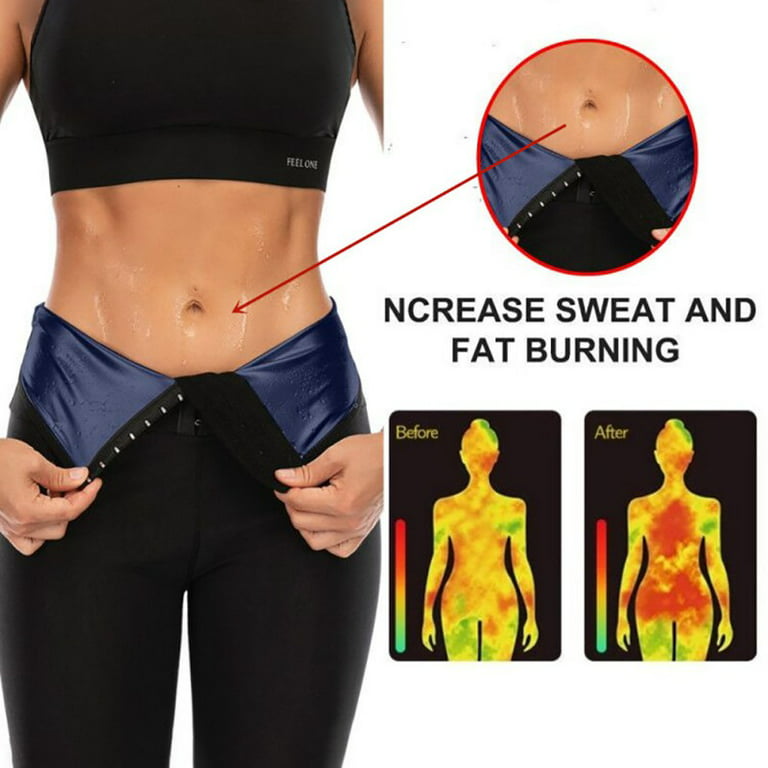 Slimming Pants, Knee Length Weight Loss Hot Thermo Sweat Sauna Neoprene  Workout Body Shapers
