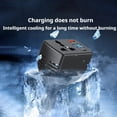 thumbnail image 6 of Car Power Inverter, Convert 12V/24V to 220V AC, 11.5cmx7cmx4.3cm, Fast Charging, Overvoltage Protection, 180-Degree Rotation, 6 of 7