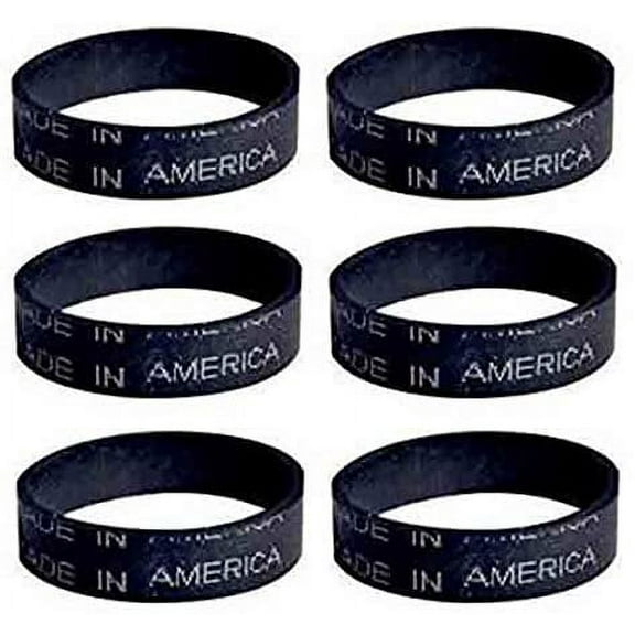 Replacement Part For Dirt Devil 6Pk Vacuum Hand Cleaner Flat Belt Fits 103, 501, 503 Models # 17397