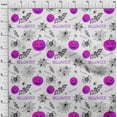 thumbnail image 4 of oneOone Cotton Poplin Twill Fuschia Pink Fabric Halloween Dress Material Fabric Print Fabric By The Yard 56 Inch Wide, 4 of 4