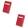 thumbnail image 1 of Advancent 2 piezas estilo moderno guitarra profesional placa trasera trémolo cubierta trasera cavidad cubierta conveniente rascador perla roja perla roja 2Conjunto, 1 of 6