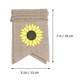thumbnail image 2 of PAMINGONO Multi Color Linen Birthday Party Banner Burlap Hanging Flag Ornament, 2 of 5