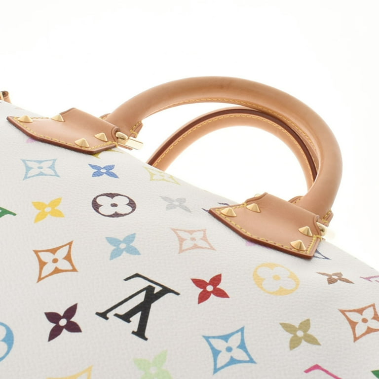Used LOUIS VUITTON Louis Vuitton Multicolor Speedy 30 Bron (White) M92643  Women's Monogram Handbag