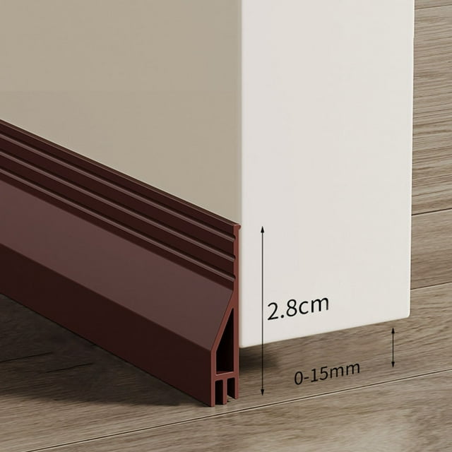 Lefu Wave Bottom Door Draft Stopper Weather Strip Noise Blocker Soundproof Door Sweep