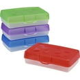thumbnail image 1 of Boîte à crayons Storex en plastique, 1 of 4