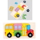 thumbnail image 4 of Rompecabezas 3D, juguete educativo, rompecabezas para niños y niñas de 1, 2 y 3 años. Autobús, 4 of 8