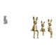 thumbnail image 1 of Figura de escritorio,Estatua de gato,linda estantería,escritorio,decoración del hogar,Escultura de figura,Estatua sentada Figura Escultura Adorno,Estatuas de conejos en miniatura para, 1 of 8