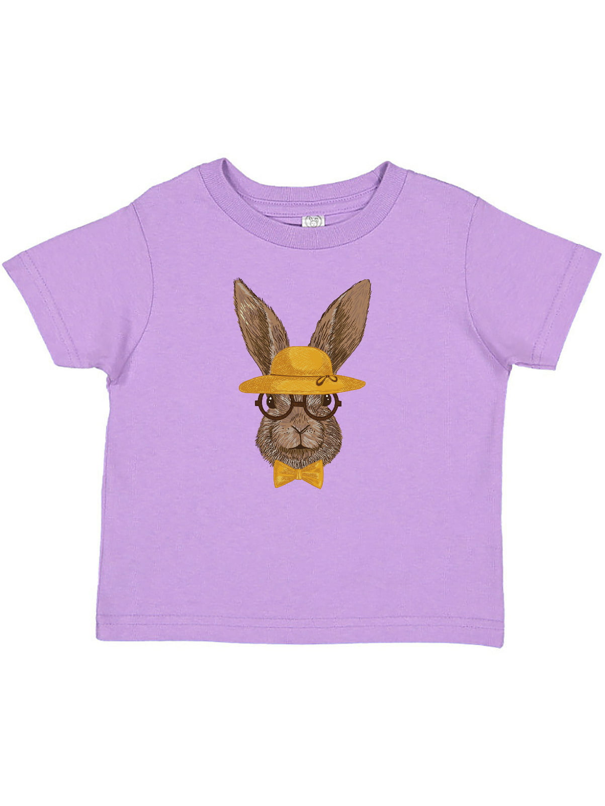 Hipster rabbit baby shirt