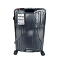 thumbnail image 1 of TRAVLR Valise Rigide Grande (29 Pouces) à Impression Texturée Extensible, Anti-Rayures, Huit Roues Silencieuses Roues et Cadenas TSA - Bleu, 1 of 5