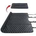 thumbnail image 5 of Btidfty Car Rear Seat Mattress, Foldable PU Leather Car Rear Seat Extension Mattress, No Inflation Required, Supports 661 lbs, Suitable for Rear Seat Travel and Camping Sleeping, 5 of 9
