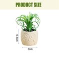 thumbnail image 2 of Simulación de suculentas, bonsái, búho, macetas de cerámica, pequeños adornos creativos, plantas artificiales, 2 of 5
