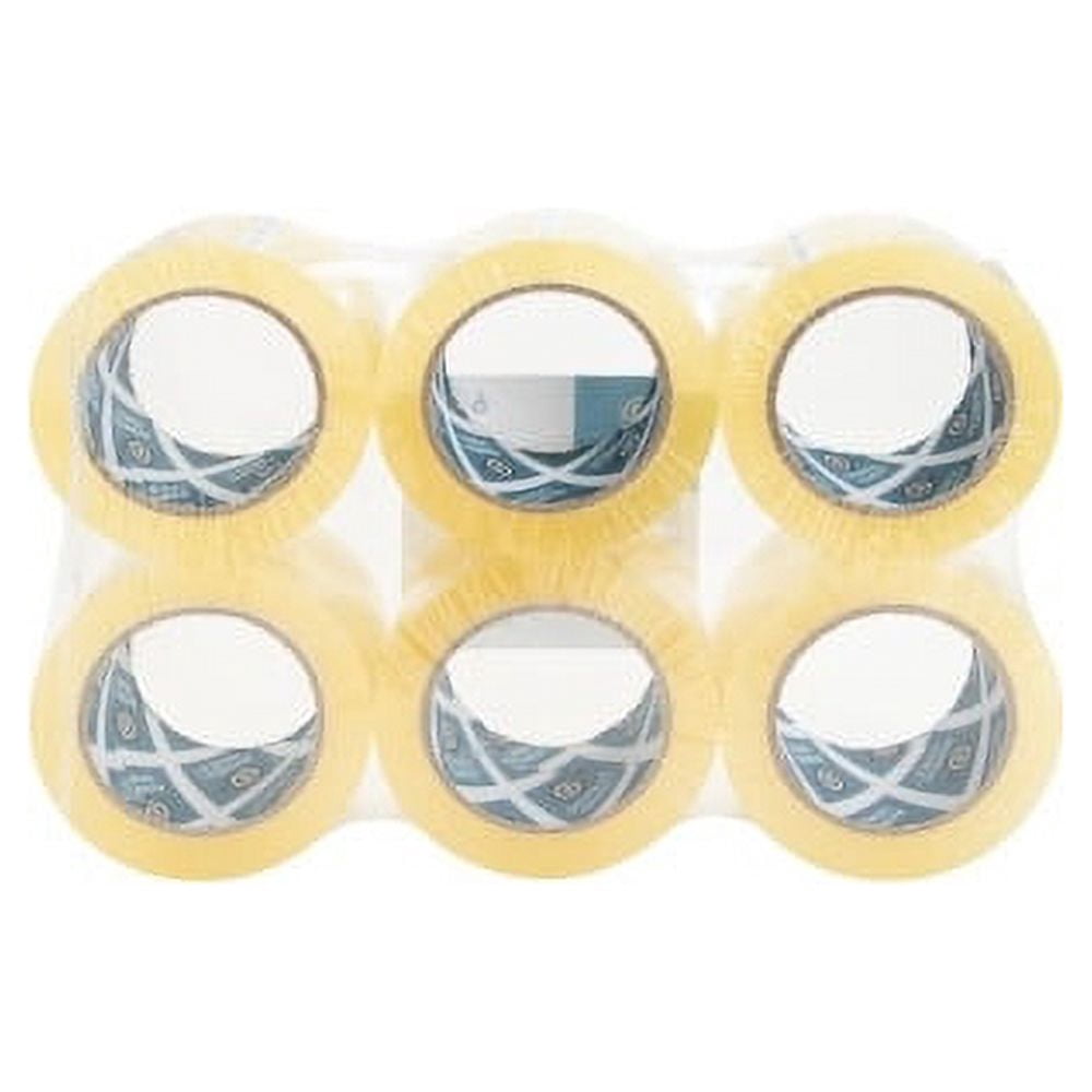 Business Source, BSN32956, Heavy-duty Packaging Tape, 6 / Pack, Clear