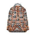 thumbnail image 3 of Bohemian Chic Backpack with Vintage Tribal Print - Heavy Duty Oxford Fabric 17" Laptop Sleeve | Water-Resistant College Daypack for Campus Essentials & Commuter Lifestyle, 3 of 6