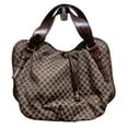 thumbnail image 4 of Pre-Owned CELINE Macadam Bittersweet Tote Bag, Beige/Brown, Women's, 4 of 15