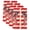 Red, White, Blue, variant on Thin Navy Lines Kitchen Towels Set of 3, Patriotic Bow Vintage Distressed Striped Absorbent Dish Towels for Kitchen, Microfiber Hand Towel, Quick Drying Tea Towel for Cleaning Decorative Dishcloths