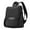 Black - 1, variant on Gustave Flap Anti Theft Backpack Purse for Women Fashion Drawstring Daypack Casual Travel Backpack Nylon Waterproof Shoulder Bag "Black"