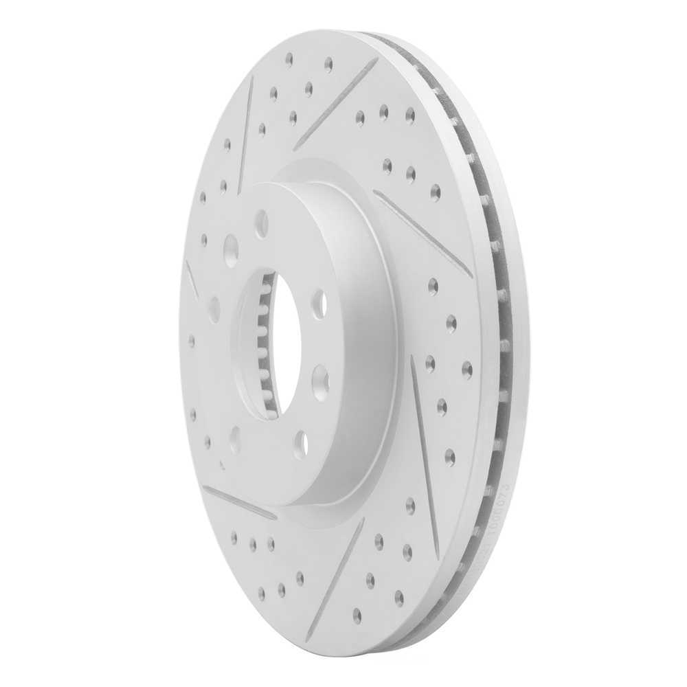 Dynamic Friction Company 830-54059L DFC Geoperformance Rotor - Drilled and Slotted