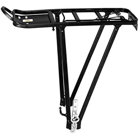 Heavy Bicycle Bike Rear Shelf Aluminum Alloy Frame Bracket Black ...