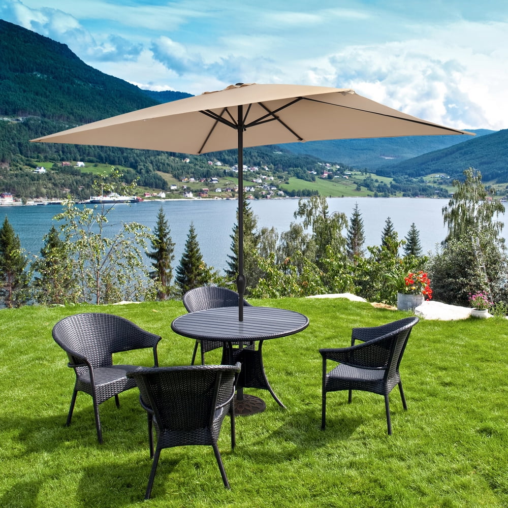Kepooman 10FT Light Folding Sun Shade Umbrella Without Base, Lightweight Adjustable Instant Sun Protection - Top Color Kepooman 10FT Light Folding Sun Shade Umbrella Without Base, Lightweight Adjustable Instant Sun Protection - Top Color