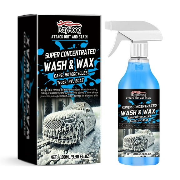 Rich Foam Car Wash, Deep Clean, Protect Paint, Quick & Easy