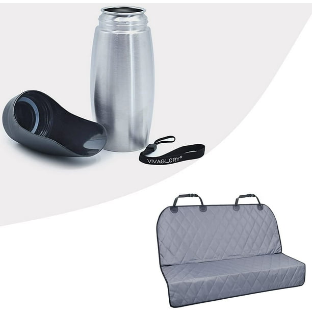 VIVAGLORY Dog Travel Bottle + Back Seat Cover Walmart.ca