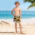 thumbnail image 6 of Edvintorg Running Shorts for Boys 4Th Of July Printed Elastic Waisted Beach Shorts with Compression Liner Size 5-14, 6 of 9