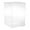 Clear Base, variant on Plymor Clear Acrylic Display Case with Black Base, 12" W x 12" D x 18" H