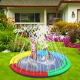 thumbnail image 5 of Pet Spray Mat for Dogs and Cats - Outdoor Non- Splashing Swimming Bath Sprinkler Accessory, 5 of 5