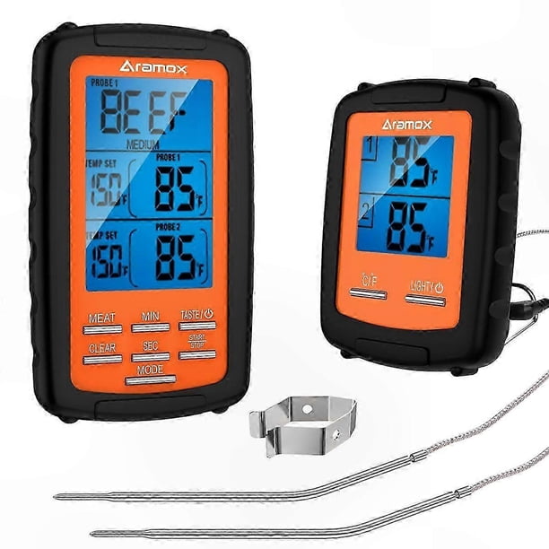 Precision Digital Thermometer for Grilling, Baking, and Smoking with Instant Read Feature