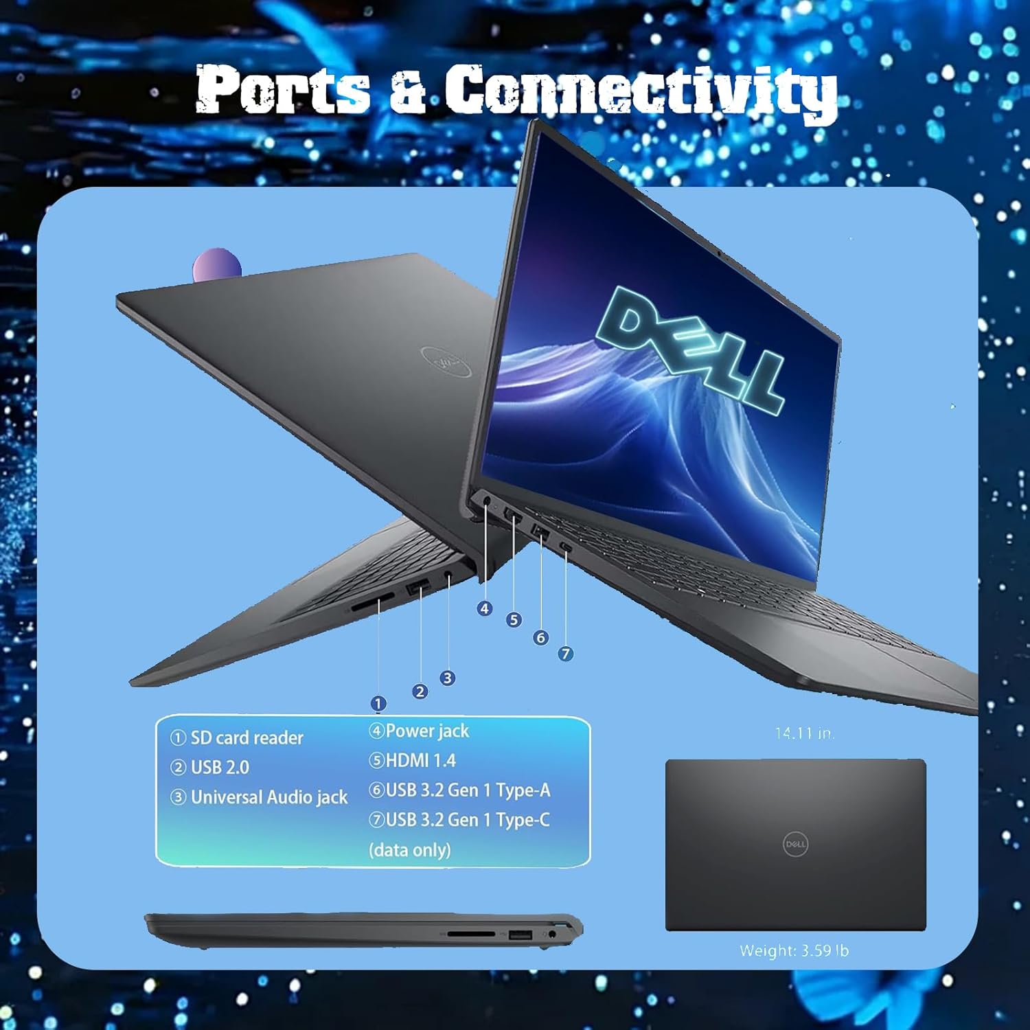 Dell Latitude 5320 13.3-inch Full HD Laptop Intel Core i7-1185G7