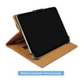 thumbnail image 3 of onn Universal Tablet Folio Case, Fits Most 9 - 11" Tablets - Brown, 3 of 9