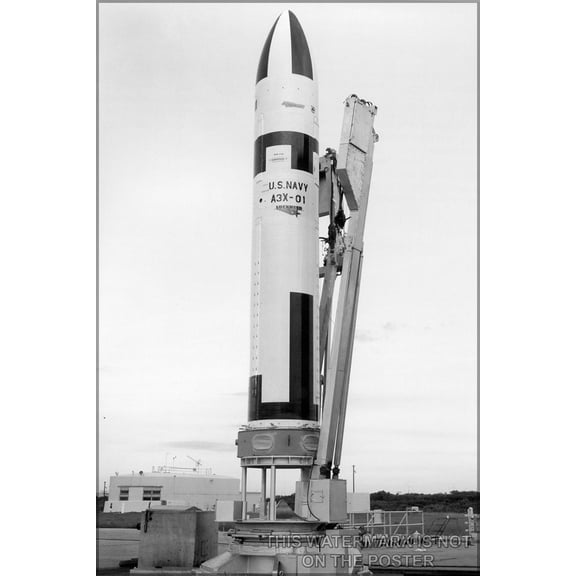 24"x36" Gallery Poster, UGM-27 Polaris a-3 missile