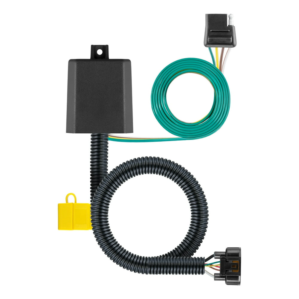 CURT 56420 VehicleSide Custom 4Pin Trailer Wiring Harness, Select