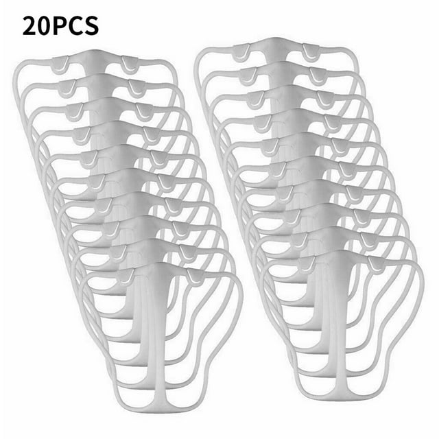 Máscara 3D Estante de almohadilla interior Soporte de válvula transpirable desechable Soporte de asistencia respiratoria Soporte de máscara 20 piezas Noticed HA000357-04
