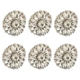 thumbnail image 3 of 6 pinzas para zapatos con diamantes de imitación de cristal, pinzas para zapatos con flores de diamantes de imitación desmontables, hebillas para zapatos, decoración para zapatos de novia y boda., 3 of 14