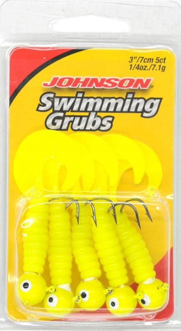 Johnson Swimming Grubs Fishing Soft Bait